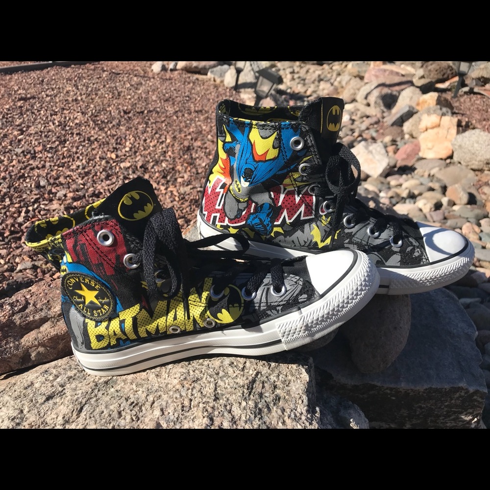 🦇 Batman CONVERSE ALL⭐️ STAR’s Women’s 8/Men’s 6